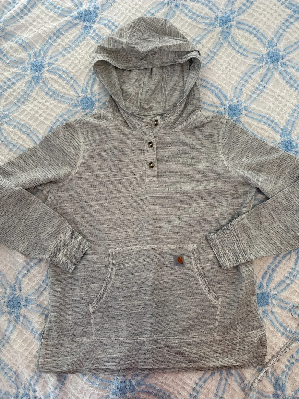 Women’s Carhartt waffle knit Henley XL - Picture 2 of 6